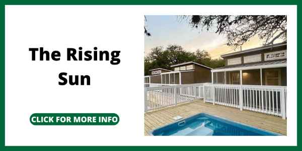 tiny home rentals near san antonio - The Rising Sun