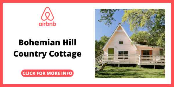 Best AirBnBs Near San Antonio With Cabins - Bohemian Hill Country Cottage