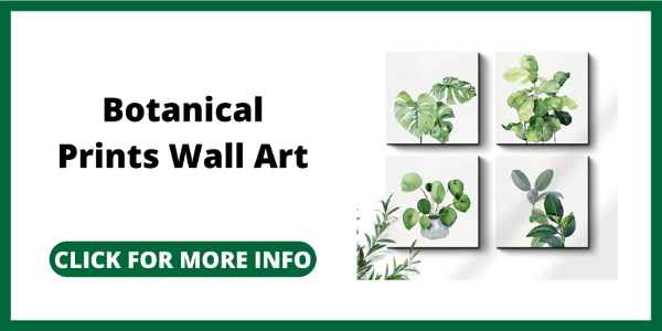 Tiny House Wall Art from Amazon - Botanical Prints Wall Art